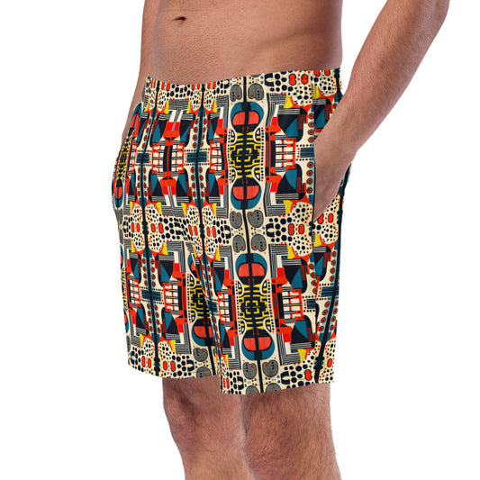 DMV 0013 Chic Boho Men's swim trunks