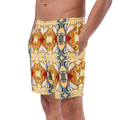 DMV 0089 Chic Boho Men's swim trunks