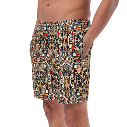 DMV 0078 Chic Boho Men's swim trunks