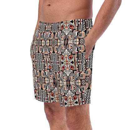 DMV 0274 Chic Boho Men's swim trunks