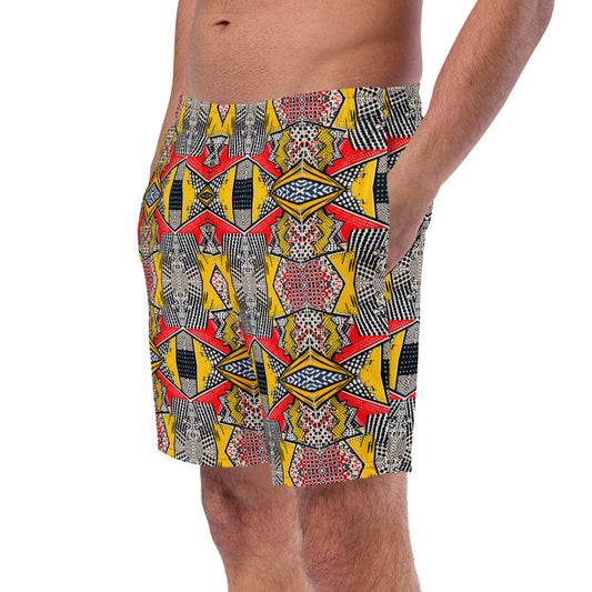 DMV 0225 Chic Boho Men's swim trunks