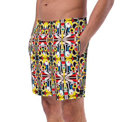 DMV 0246 Chic Boho Men's swim trunks