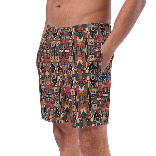 DMV 0266 Classic Boho Men's swim trunks