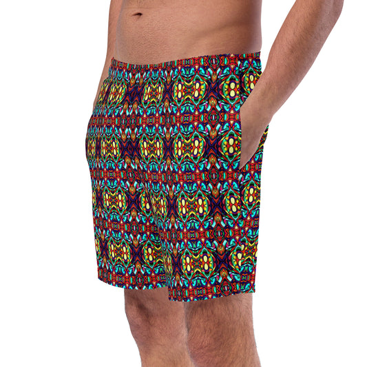 DMV 0091 Psy Artsy Men's swim trunks