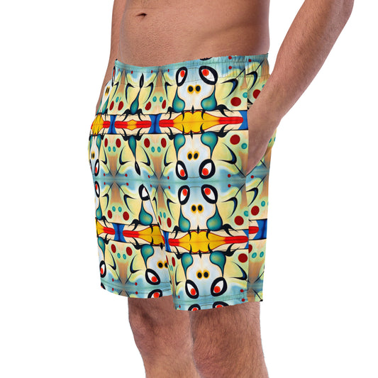 DMV 0102 Vintage Artsy Men's swim trunks