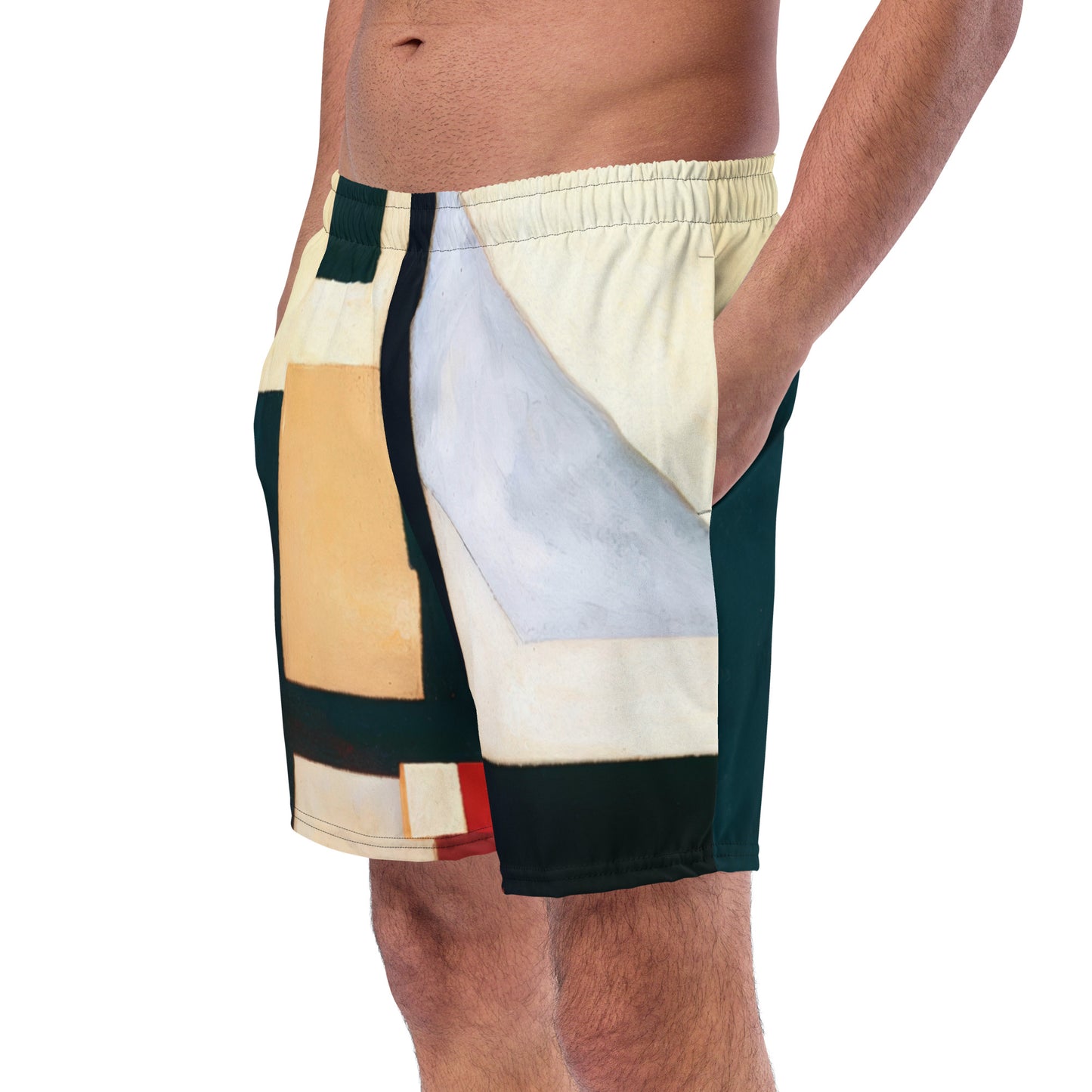 DMV 0223 Abstract Art Men's swim trunks