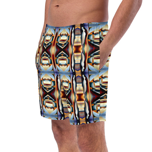 DMV 0104 Conceptual Artsy Men's swim trunks