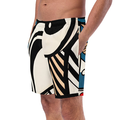 DMV 0226 Boho Men's swim trunks