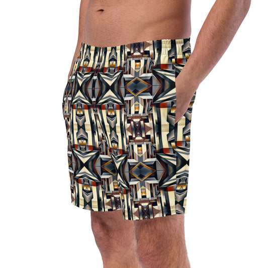 DMV 0133 Conceptual Artsy Men's swim trunks