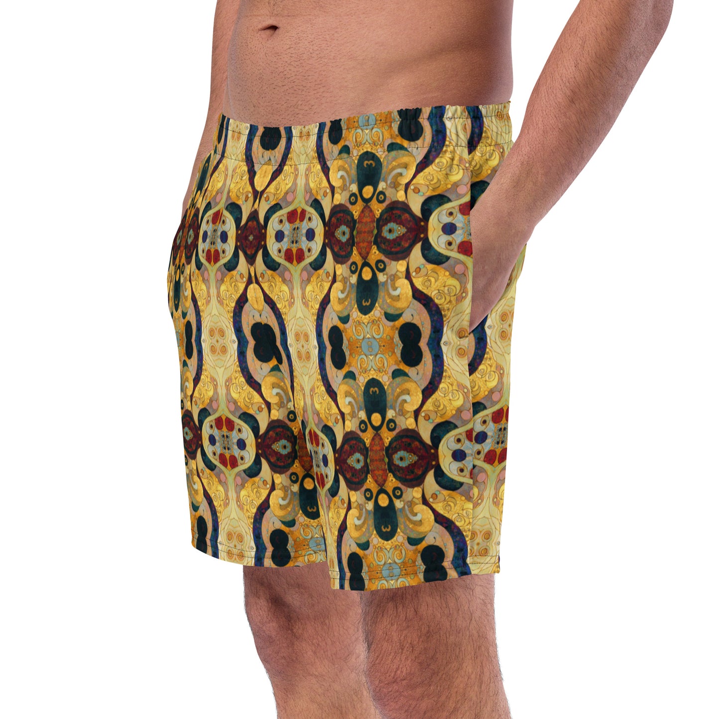 DMV 0407 Chic Boho Men's swim trunks