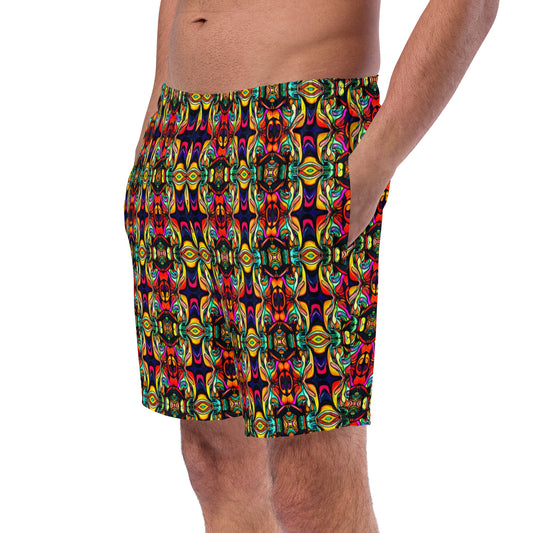 DMV 0166 Psy Artsy Men's swim trunks