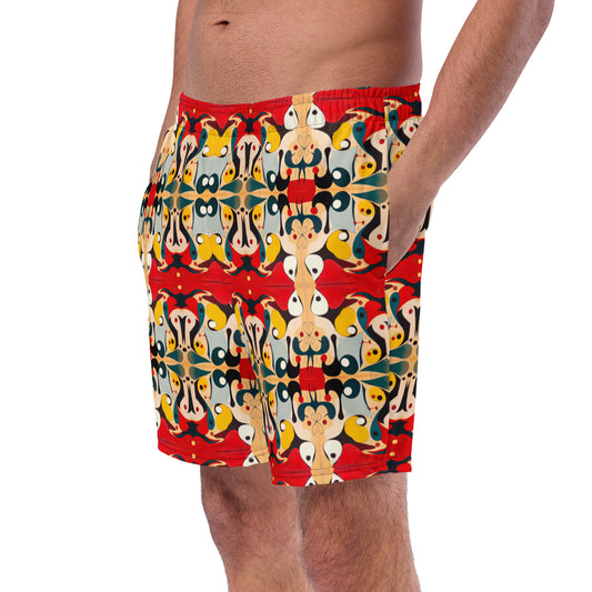 DMV 0203 Vintage Artsy Men's swim trunks