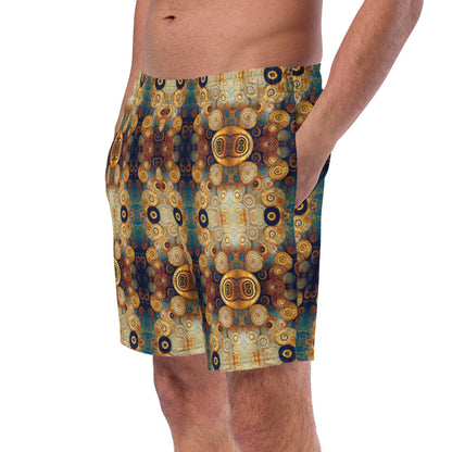 DMV 0183 Chic Boho Men's swim trunks