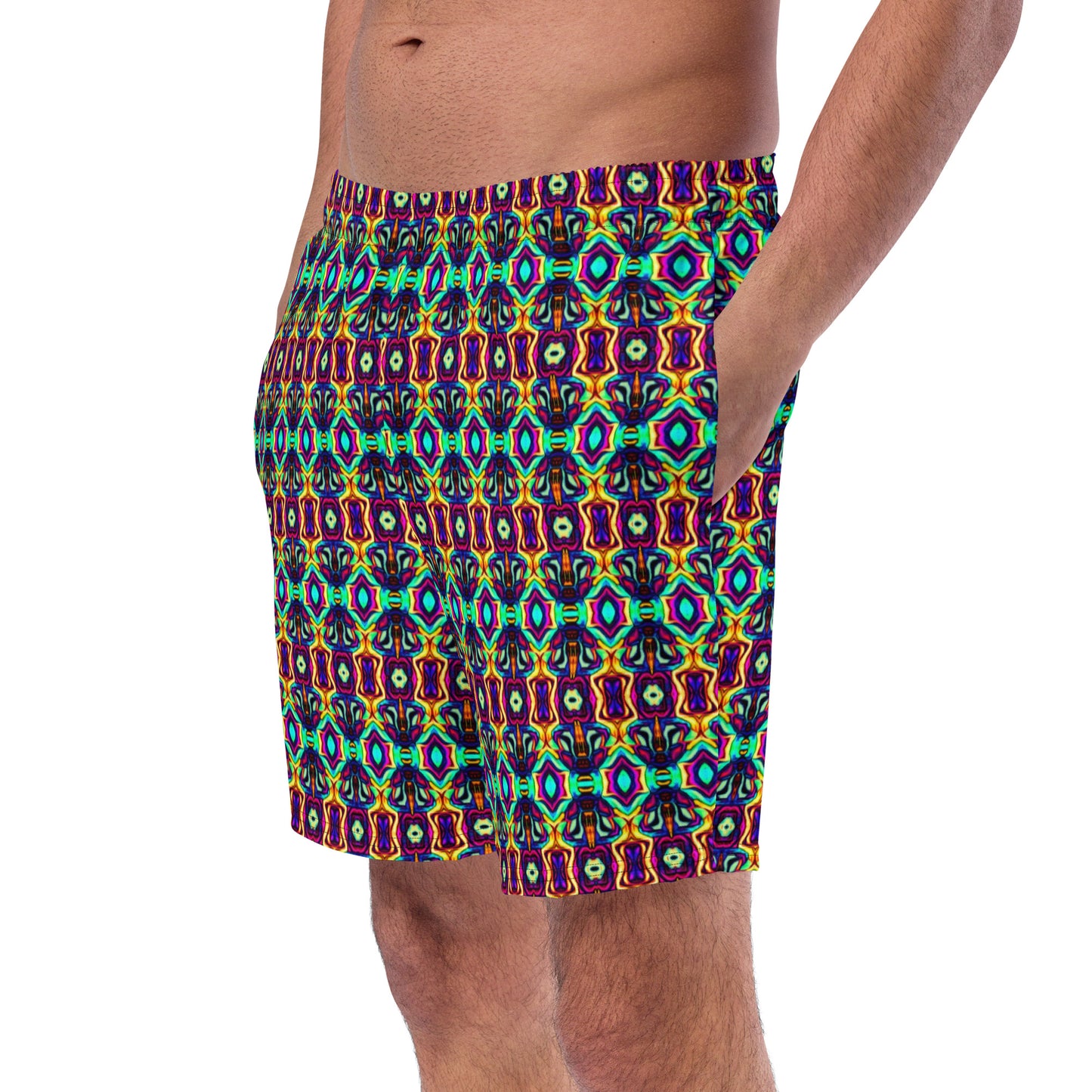 DMV 1465 Psy Artsy Men's swim trunks