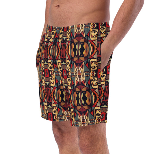 DMV 0174 Classic Boho Men's swim trunks