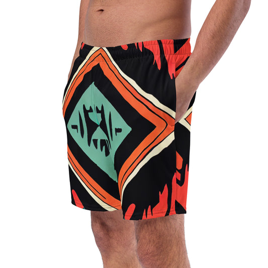 DMV 0154 Boho Men's swim trunks