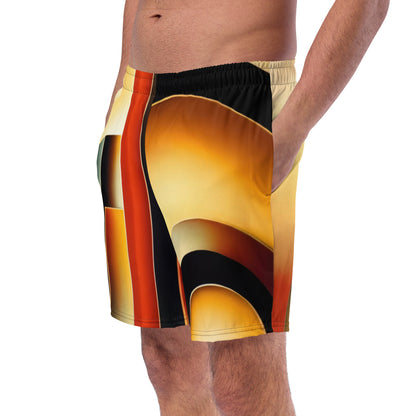 DMV 0261 Retro Art Men's swim trunks