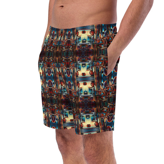 DMV 0188 Conceptual Artsy Men's swim trunks