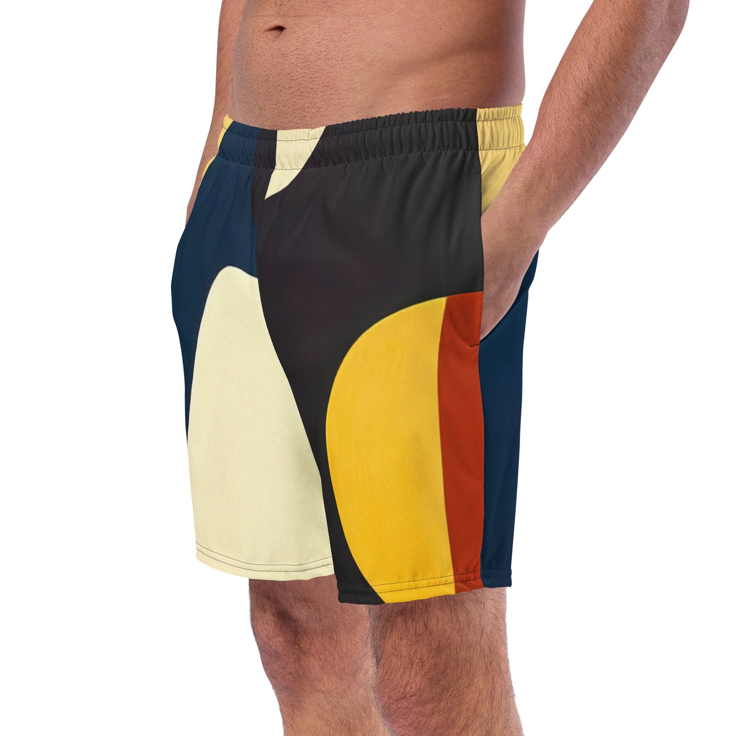 DMV 0421 Retro Art Men's swim trunks