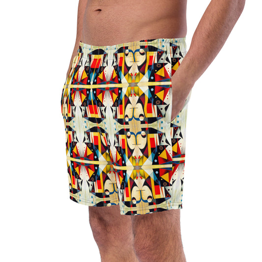 DMV 0517 Chic Boho Men's swim trunks