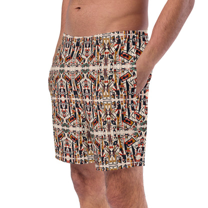 DMV 0432 Classic Boho Men's swim trunks