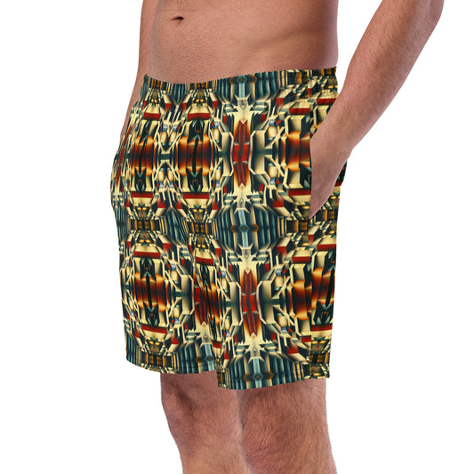 DMV 1052 Conceptual Artsy Men's swim trunks