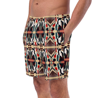 DMV 2064 Vintage Artsy Men's swim trunks