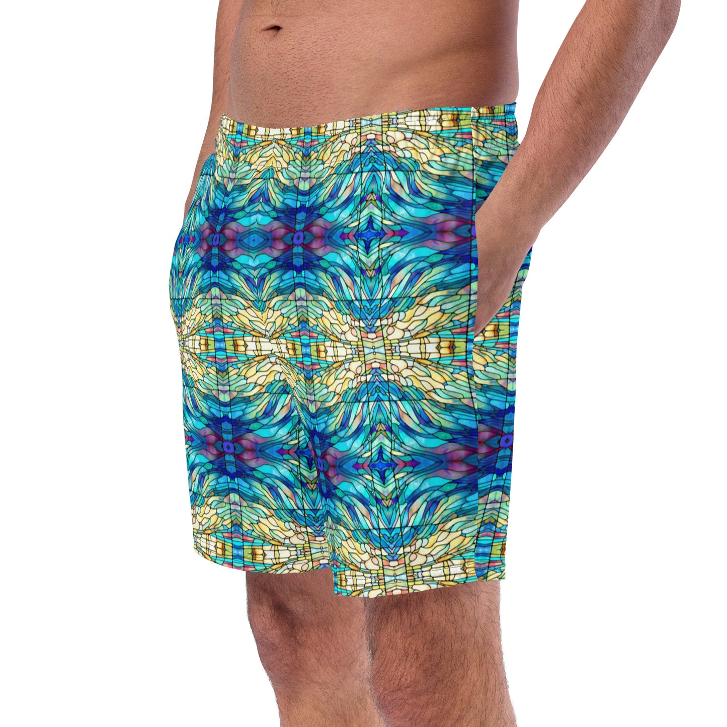 DMV 1219 Chic Boho Men's swim trunks