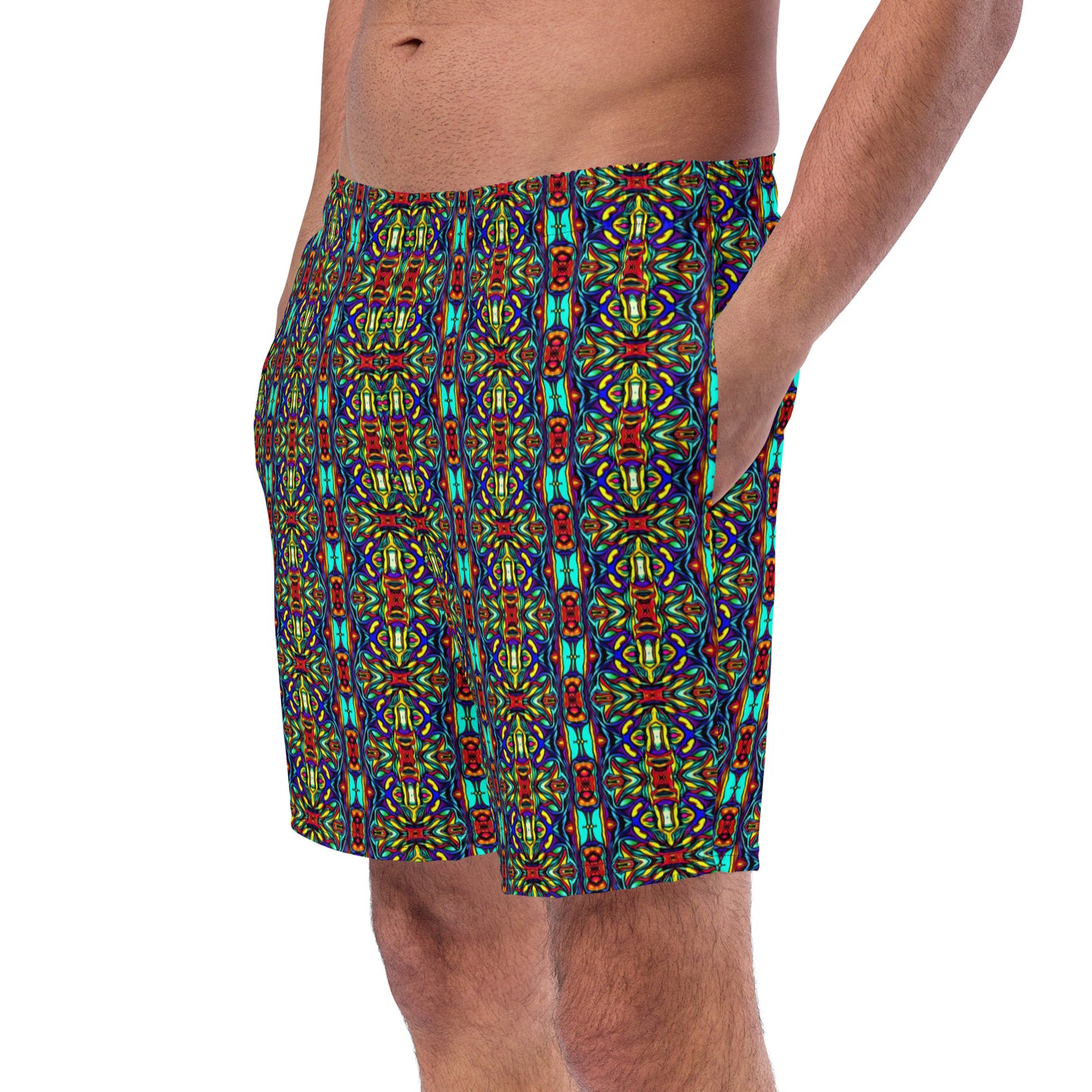 DMV 1368 Psy Artsy Men's swim trunks