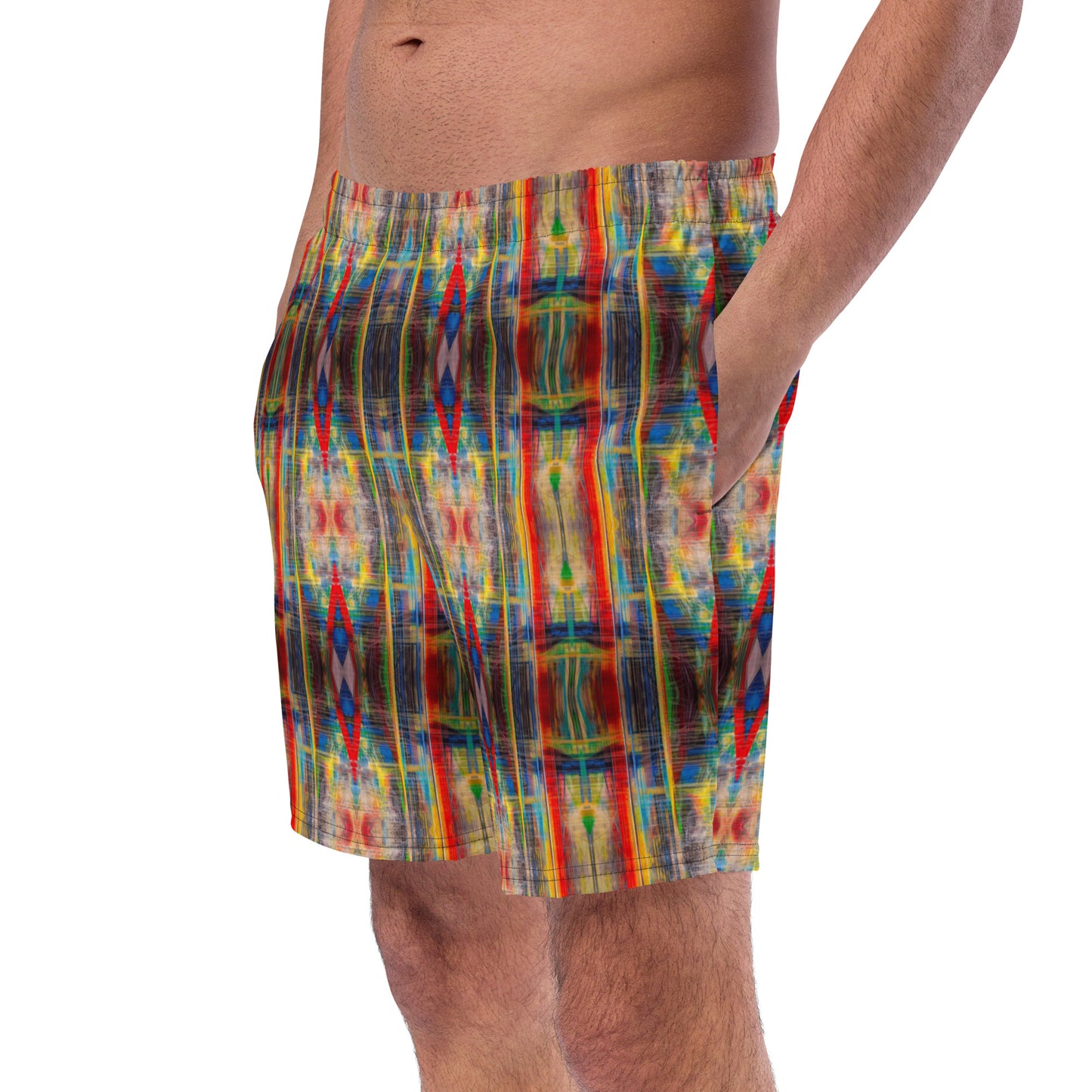 DMV 0825 Avant Garde Artsy Men's swim trunks