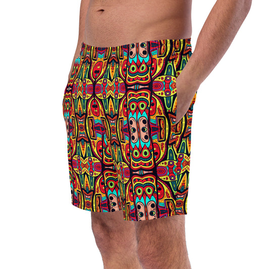 DMV 1720 Psy Artsy Men's swim trunks