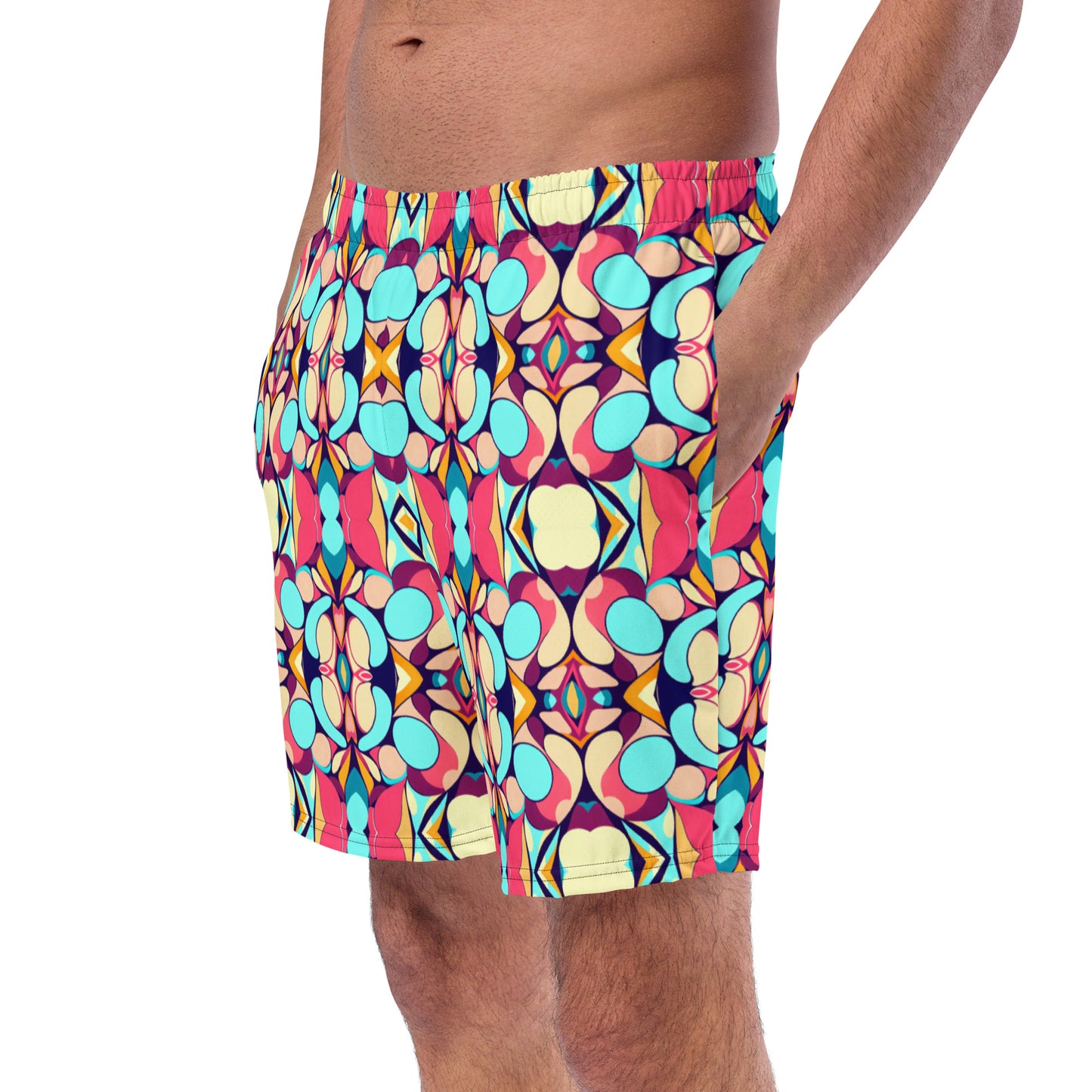 DMV 1399 Vintage Artsy Men's swim trunks