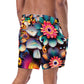 DMV 0219 Floral Men's swim trunks