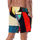 DMV 0209 Abstract Art Men's swim trunks