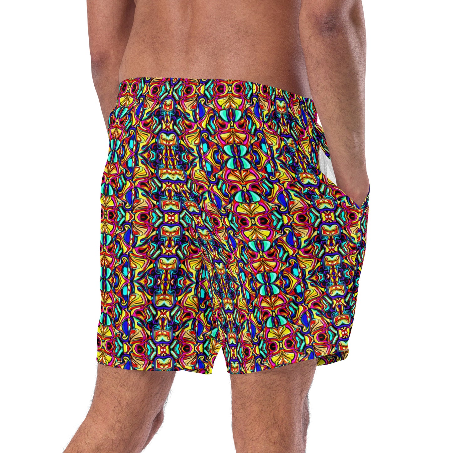 DMV 0045 Psy Artsy Men's swim trunks