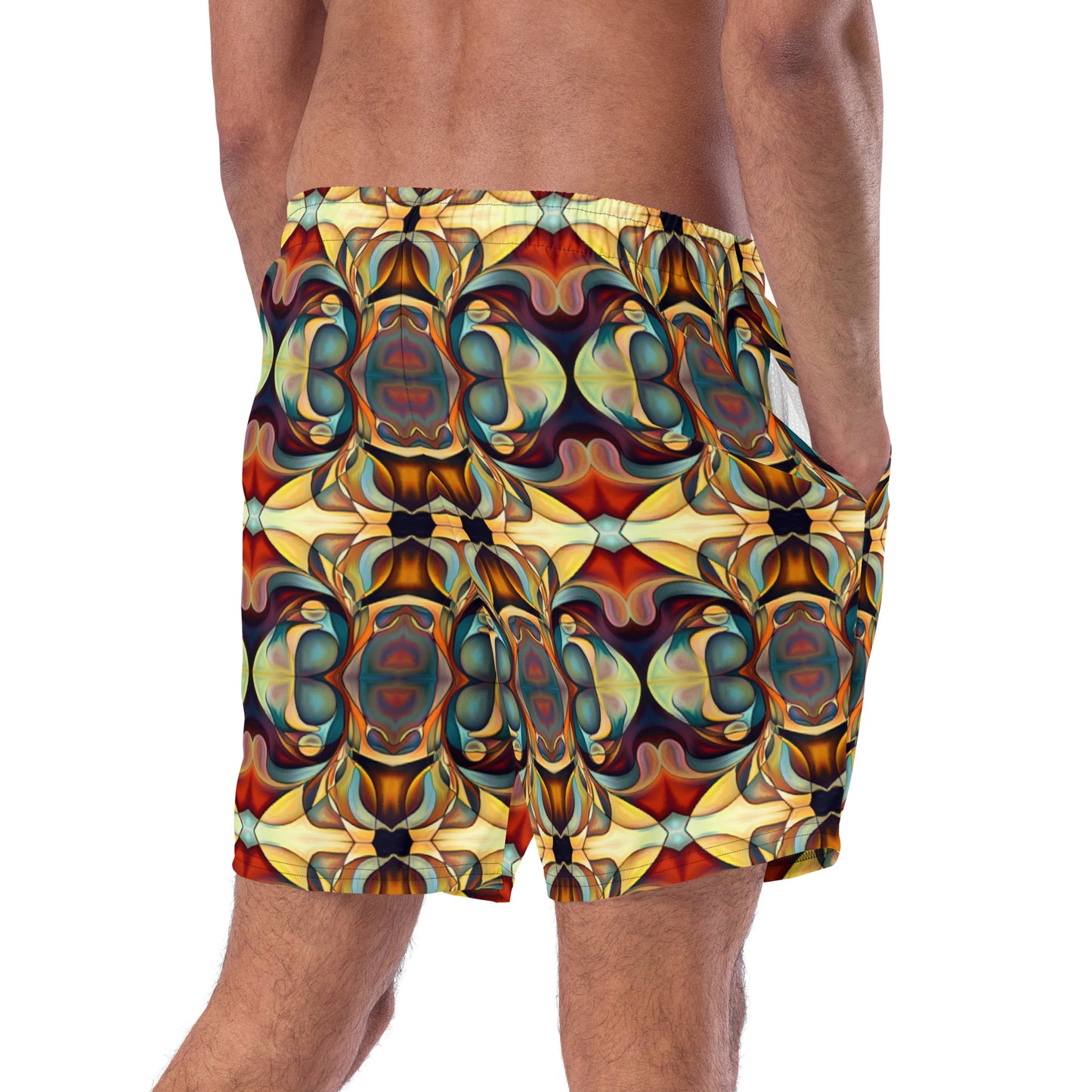 DMV 0070 Chic Boho Men's swim trunks