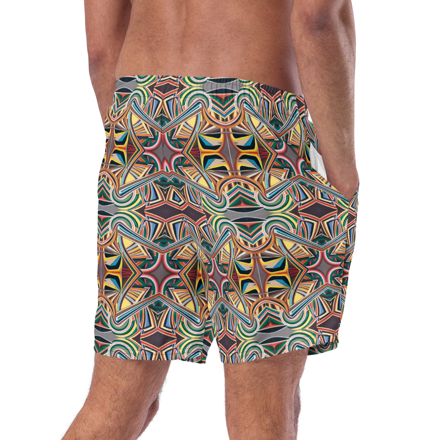 DMV 0213 Conceptual Artsy Men's swim trunks