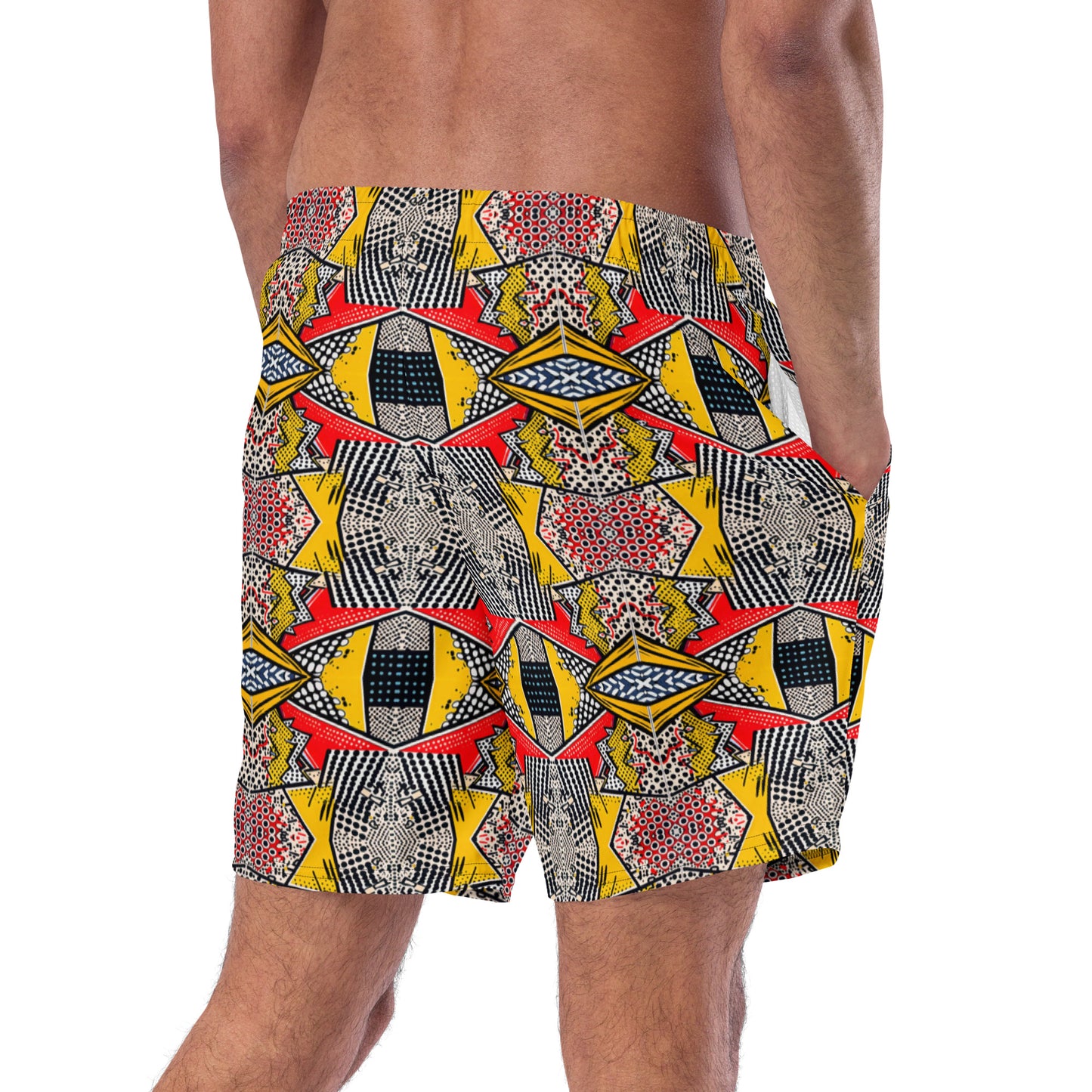 DMV 0225 Chic Boho Men's swim trunks