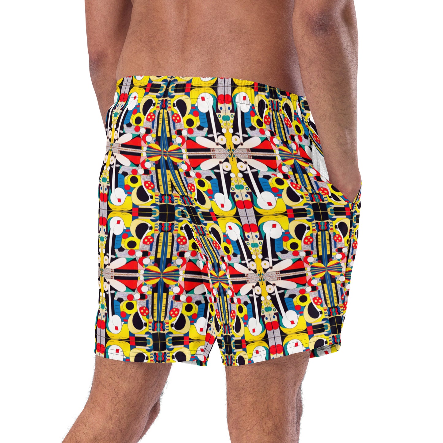 DMV 0246 Chic Boho Men's swim trunks