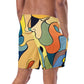 DMV 0242 Retro Art Men's swim trunks