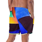 DMV 0255 Retro Art Men's swim trunks