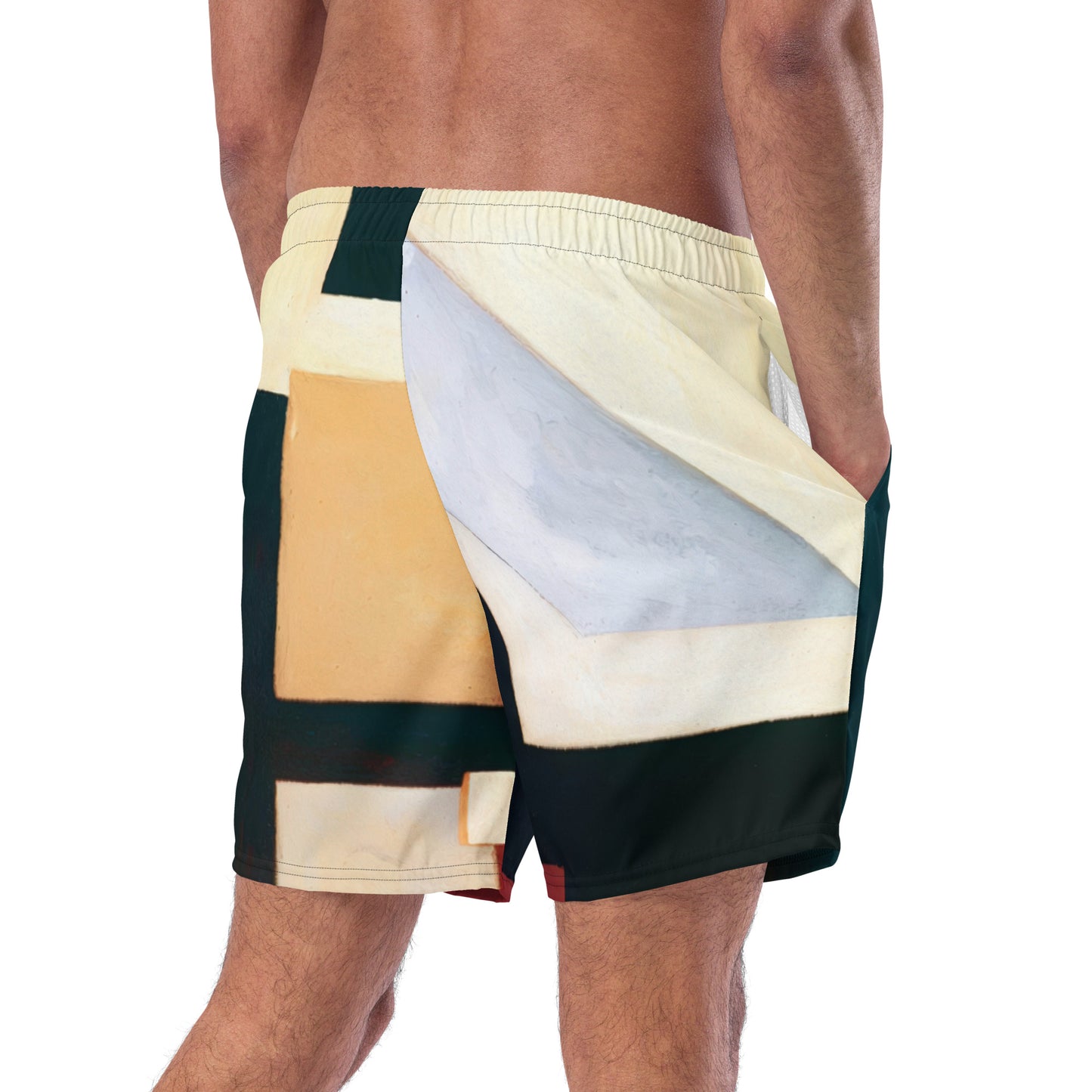 DMV 0223 Abstract Art Men's swim trunks