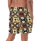 DMV 0247 Geo Boho Men's swim trunks