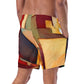 DMV 0251 Abstract Art Men's swim trunks