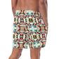 DMV 0184 Geo Boho Men's swim trunks