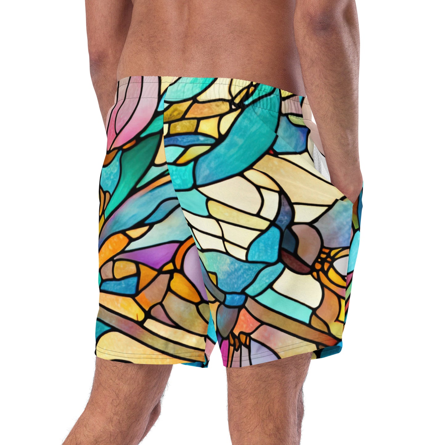 DMV 0167 Boho Men's swim trunks