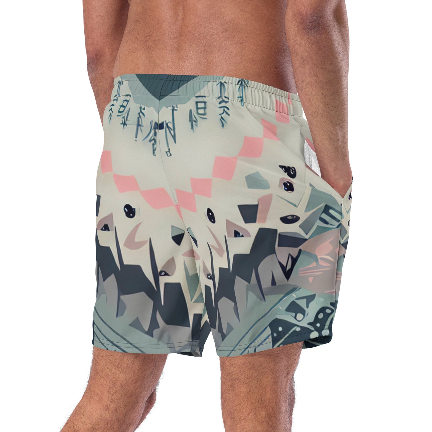 DMV 0306 Boho Men's swim trunks