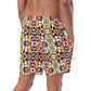 DMV 0157 Geo Boho Men's swim trunks