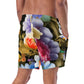 DMV 0268 Floral Men's swim trunks