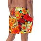 DMV 0419 Floral Men's swim trunks